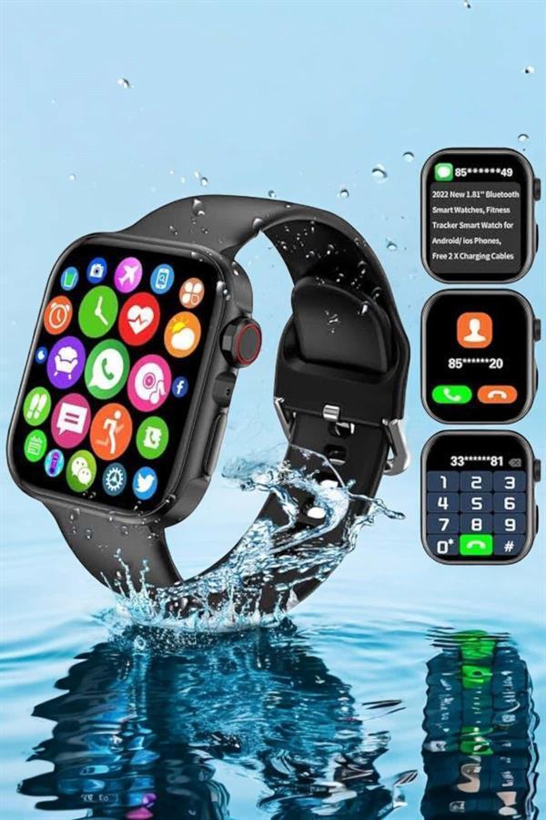 Akıllı Saat Sağlık Takibi ve Akıllı Özelliklerle Donatılmış Modern Akıllı Saat - Image 1