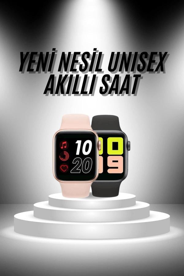 Yeni Nesil En Çok Tercih Edilen Akıllı Saat Müzik Dinleme Tema Değiştirme Çağrı Cevaplama - Image 1
