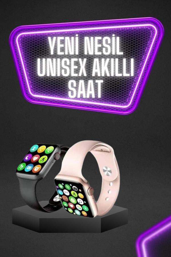 Dokunmatik Ekran Akıllı Saat Tema Değiştirme Şık ve Modern Unısex - Image 1