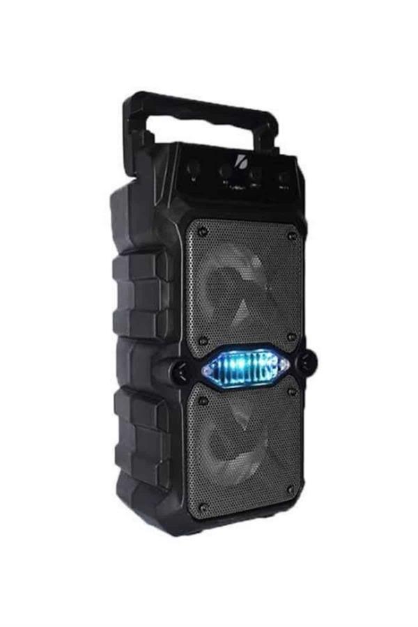 Çift Çıkışlı Güçlü Bataryalı Kablosuz Yüksek Ses Kaliteli Bluetooth Hoparlör - Image 1