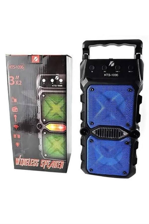 Bluetooth Hoparlör Yüksek Ses Kaliteli Büyük Boy Çift Çıkışlı Ses Bombası - Image 1