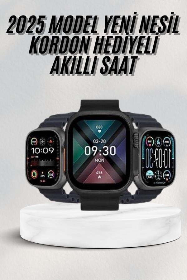 Android ve İOS Uyumlu Arama Konuşma Yapabilen Akıllı Saat - Image 1