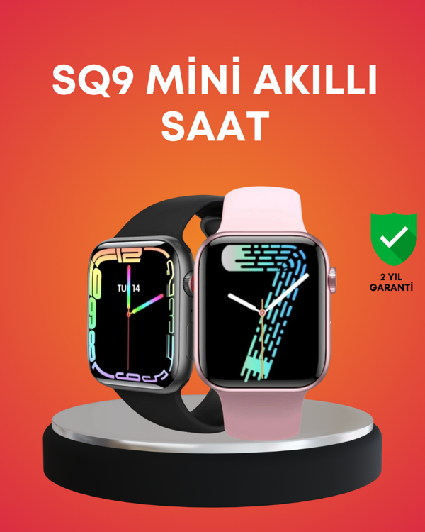 Akıllı Saat AMOLED Dokunmatik Ekran Nabız Uyku ve Adım Takibi - Image 1