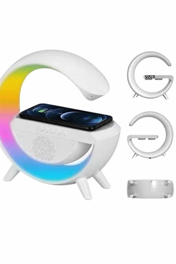 Yeni Nesil Bluetooth Hoparlör Speaker 5.0 Taşınabilir G Şeklinde Powerbankli - Image 1