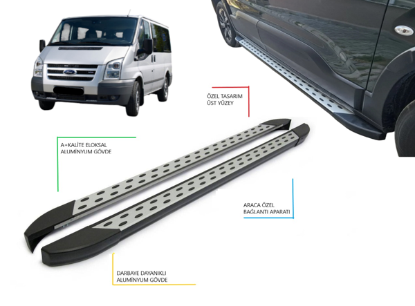 TRANSİT KISA ŞASE NOKTALI YAN BASAMAK 2006 2007 2008 2009 2010 2011 2012 2013 - Image 1