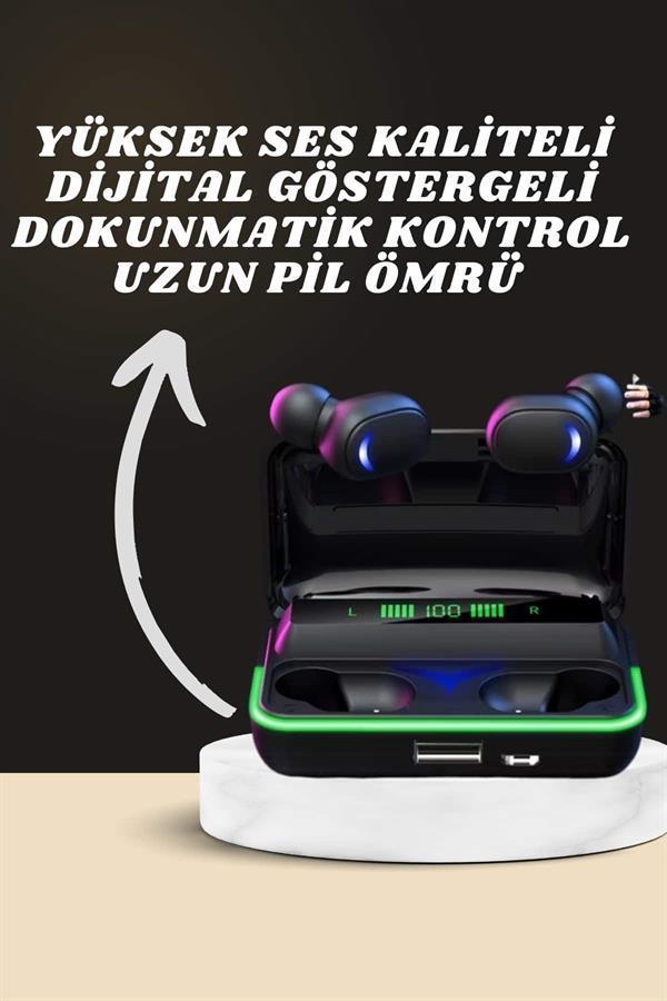 Yeni Nesil Akıllı Saat ve Bluetooth Kulaklık Kampanyası Android Ve İOS Uyumlu Uyku ve Sağlık Takibi - Image 1