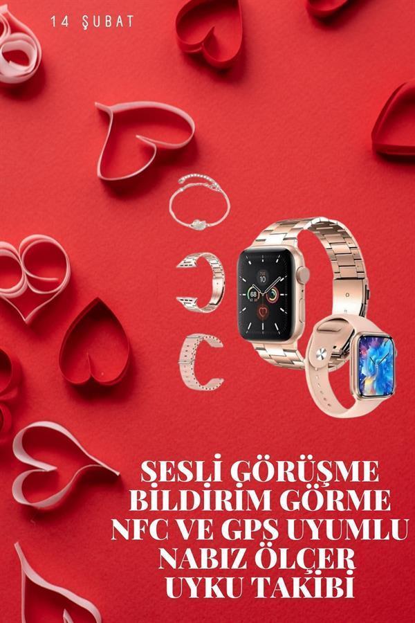 Sevgiliye Özel Yeni Nesil Akıllı Saat Çiftlere Özel Kampanya Çift Saatleri - Image 1