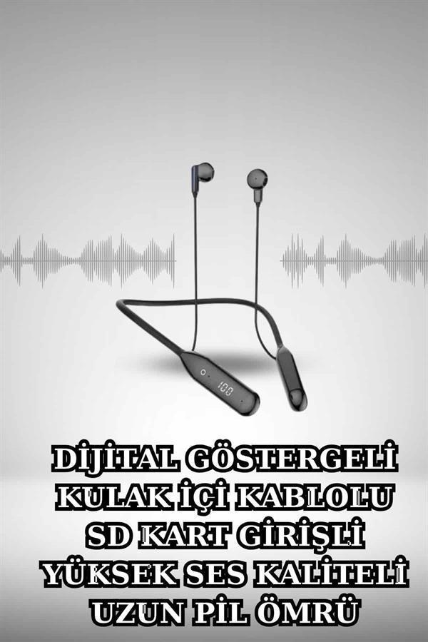 Kablolu Bluetooth Kulaklık ve Kadınlara Özel Bileklik Hediyeli Yeni Nesil Akıllı Saat 3 Kordonlu - Image 1