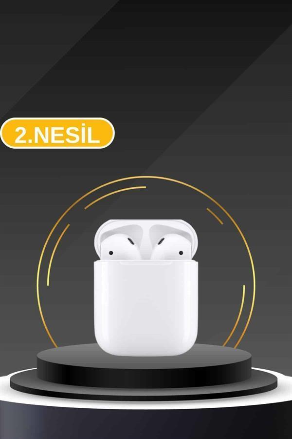 3 Kordonlu Dokunmatik Ekran Akıllı Saat ve 2.Nesil Kablosuz Bluetooth Kulaklık ANC/ENC - Image 1