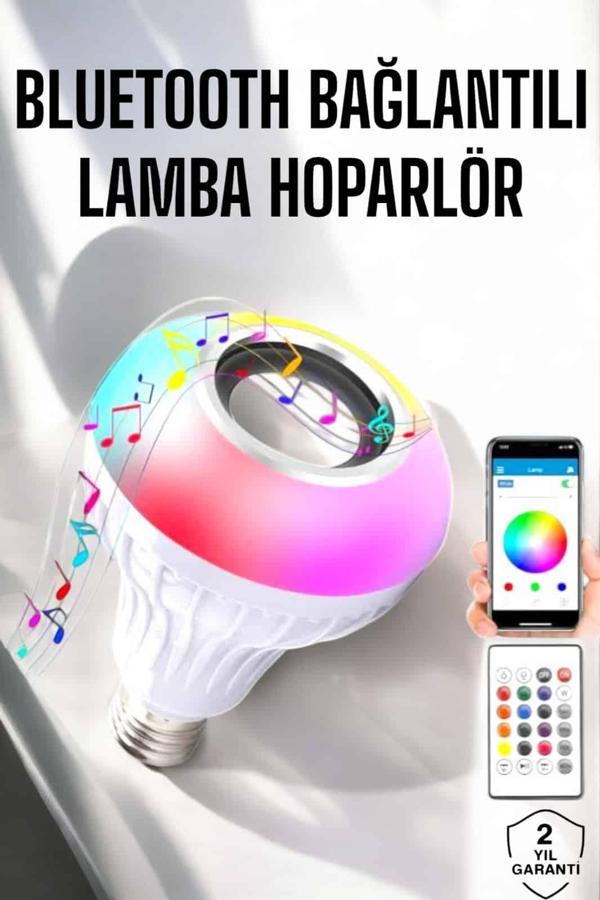 Lamba Led Hoparlör Dayanıklı ve Uzun Ömürlü Bluetooth Hoparlör - Image 1