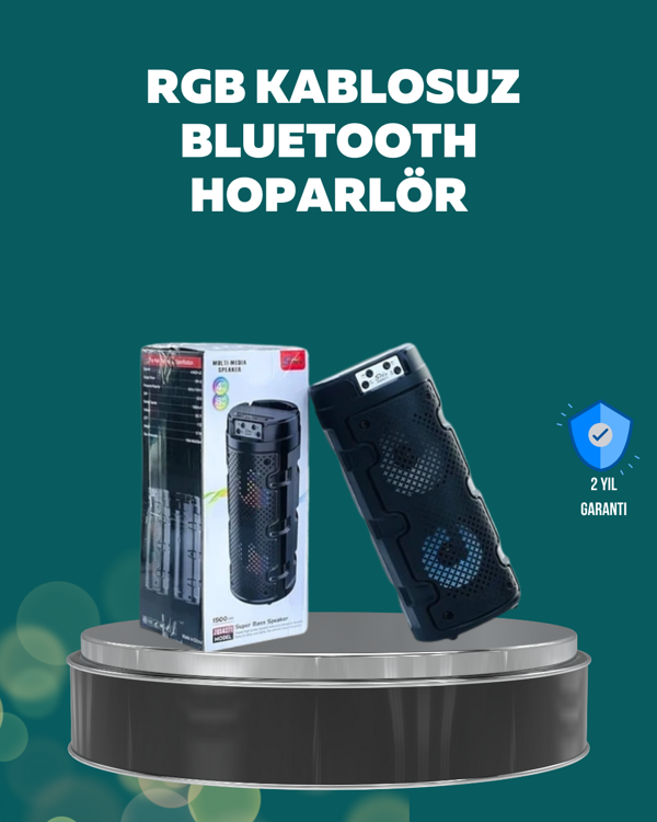 Uzun Pil Ömrü Sunan Kablosuz Bluetooth Hoparlör - Image 1