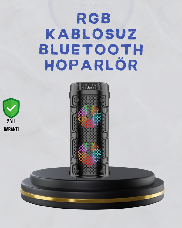 Bluetooth 5.0 Destekli Yüksek Ses Kaliteli Hoparlör - Image 1