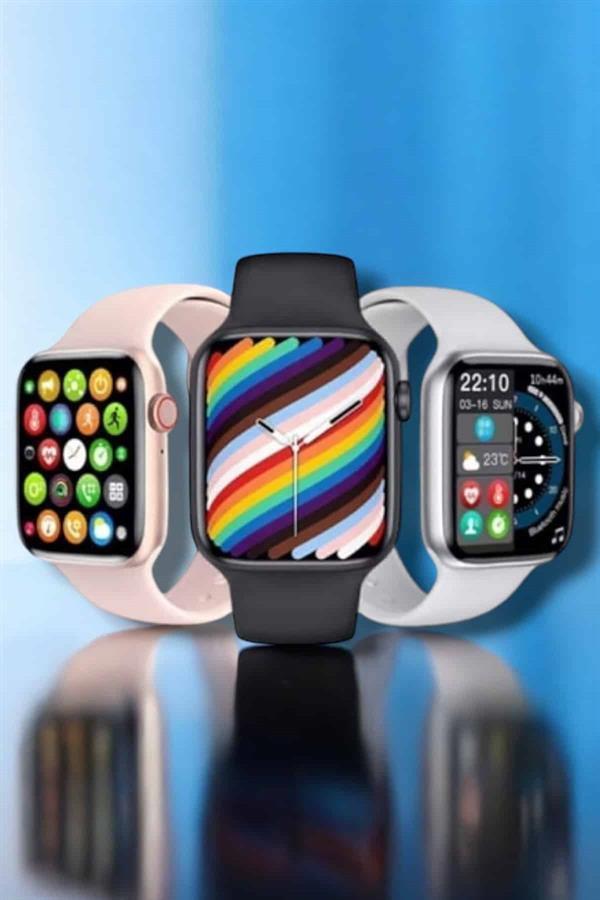 Akıllı Saat iOS ve Android ile Uyumlu Şık ve Çok Fonksiyonlu - Image 1