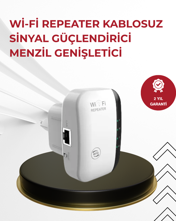 Wireless-N 300 Mbps WiFi Booster – Modem Router AP Sinyal Amplifikatör - Image 1