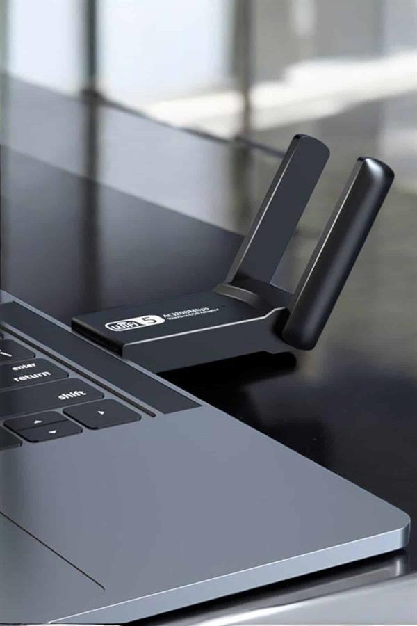 Wifi Adaptör Çift Bantlı Kablosuz Wifi Adaptörü - Image 1