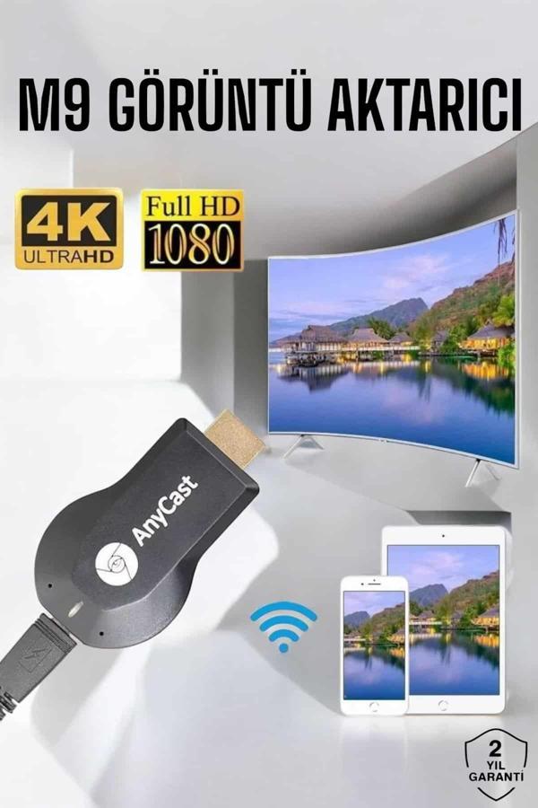 M9 Plus Görüntü Aktarıcı Wifi Aktarıcı HD Görüntü Kalitesi - Image 1