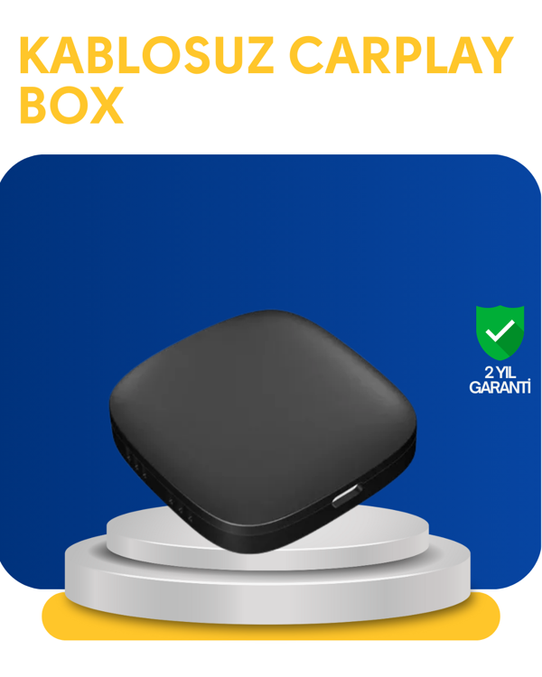Çift Bant WiFi Android Auto Kablosuz Bağlantı Cihazı - Image 1
