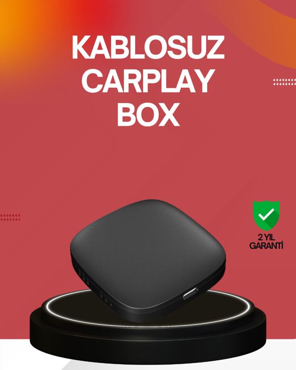 5.8GHz WiFi Destekli Kablosuz Android Auto Dönüştürücü - Image 1