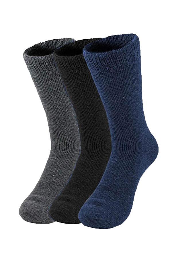 3lü Erkek Termal Soket Çorap Kalın Sıcak Kaliteli Havlu Çorap - Image 1