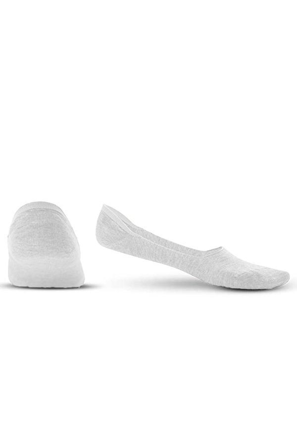 12li Erkek Bambu Silikonlu Babet Çorap Kaydırmaz Bantlı Ekonomik - Image 1