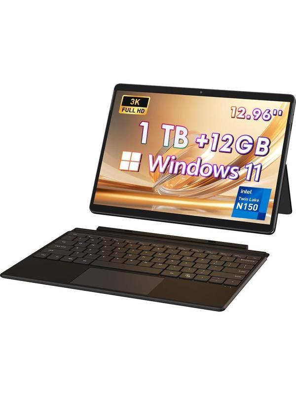 Chuwi HI10 Max 3K İntel N150CPU 1TB Depolama 12GB Ram WIN11PRO 2 In1 13'' Tablet Pc+Klavye+Kalem+Mouse+Türkçe Klavye Sticker - Image 1
