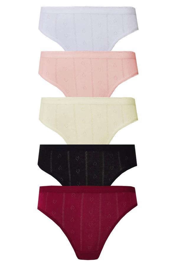 5li Kadın Jakarlı Bikini Klimalı Kaliteli Ekonomik Yumuşak - Image 1