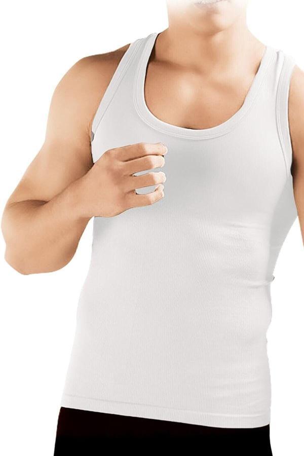 Erkek Korse Atlet Göbek Toparlayıcı Vücut Şekillendirici 1 Beden - Image 1