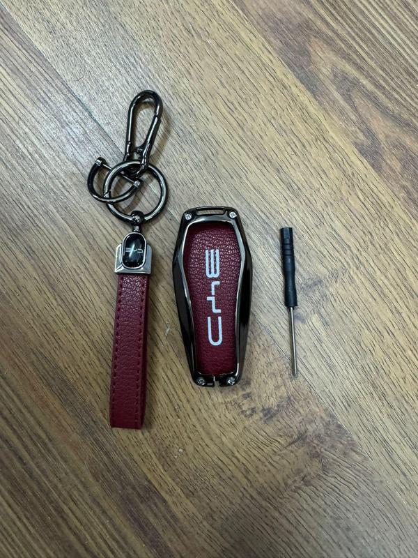 BYD Seal ve Atto 3 Anahtarlık Bordo Çelik Korumalı  - Image 1