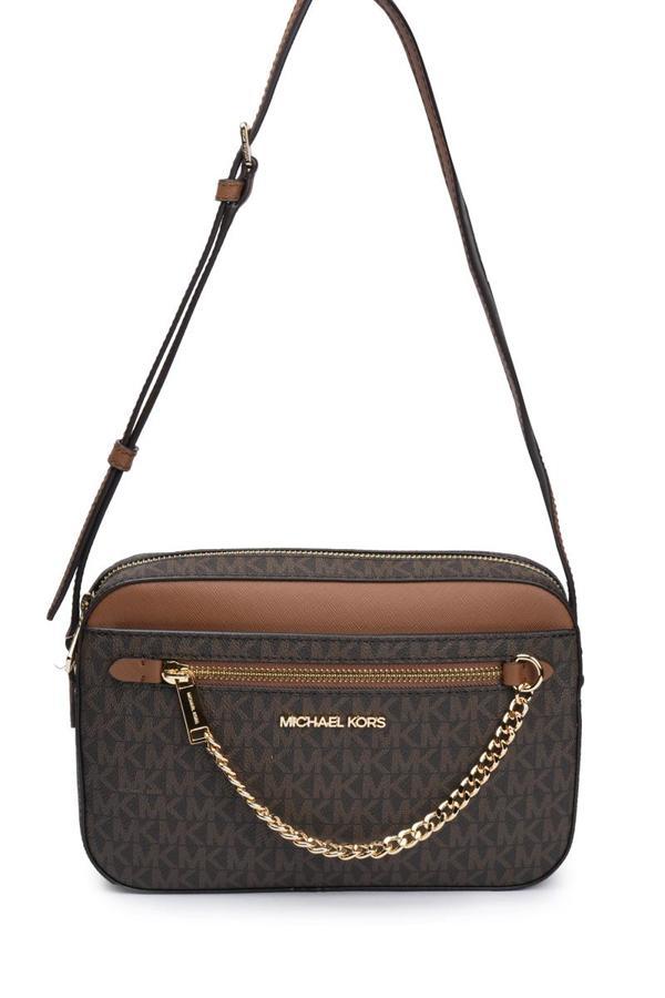 MICHAEL KORS KADIN OMUZ ÇANTASI 35S1GTTC9B-BROWN - Image 1