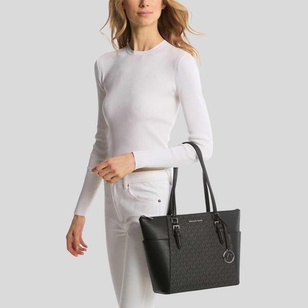 MICHAEL KORS KADIN OMUZ ÇANTASI 35T0SCFT3B-BLACK - Image 1