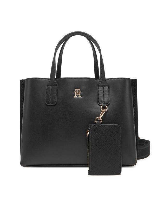 TOMMY HILFIGER KADIN OMUZ ÇANTASI AW0AW17192-BDS - Image 1