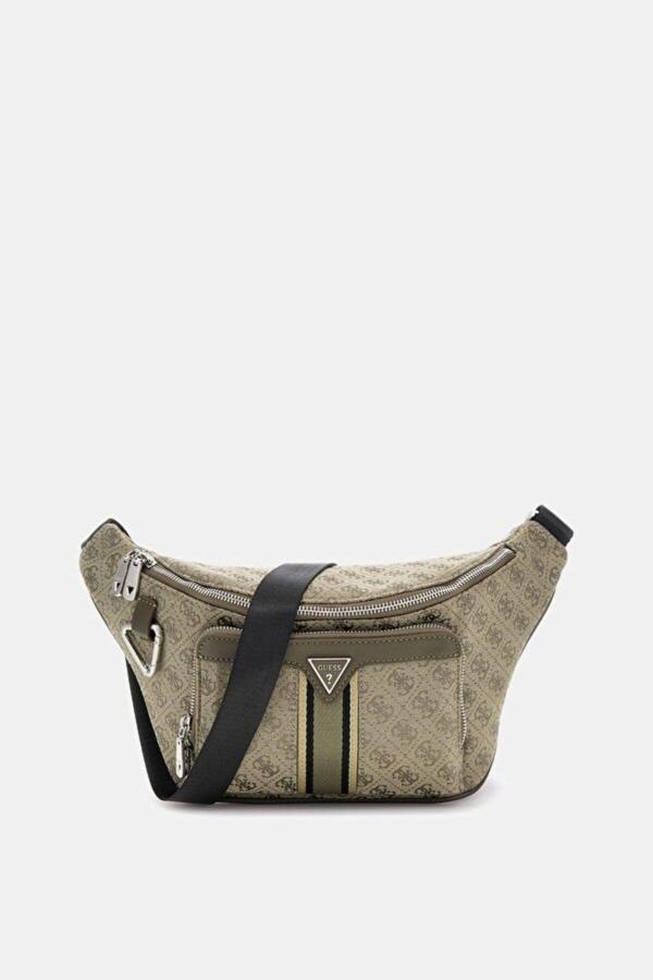 GUESS ERKEK BEL ÇANTASI HMMISTP5156-SMG - Image 1