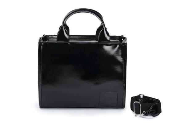DKNY KADIN OMUZ ÇANTASI R41AXR57-BLACK-SILVER - Image 1