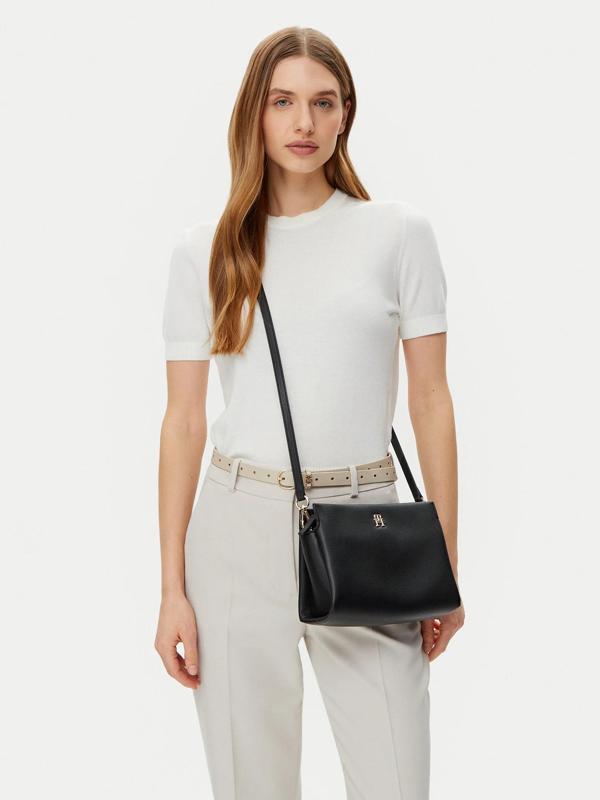 TOMMY HILFIGER KADIN OMUZ ÇANTASI AW0AW17225-BDS - Image 1