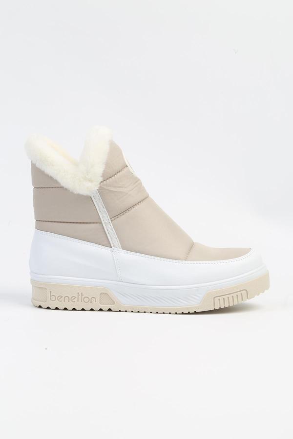 Benetton® | BN-50030 - 3256 Bej - Kadın Bot - Image 1