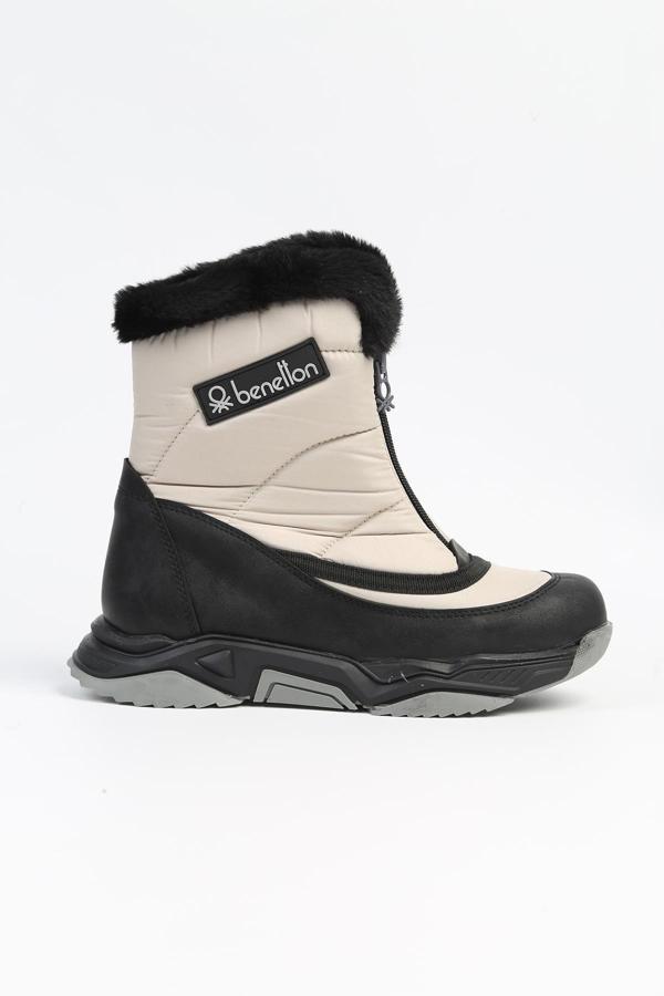 Benetton® | BN-30393 - 3256 Bej - Kadın Bot - Image 1