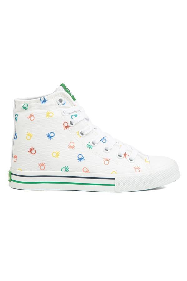 Benetton® | BN-90185 -Beyaz - Kadın Spor Ayakkabı - Image 1