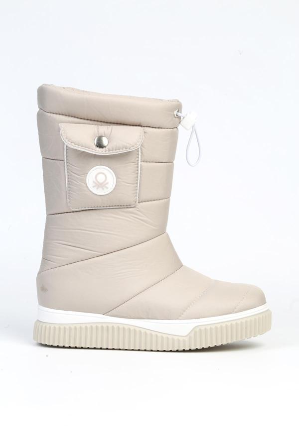 Benetton® |BN-50026 - 3256 Bej - Kadın Bot - Image 1
