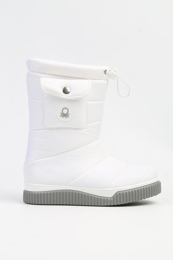 Benetton® | BN-50026 - 3256 Beyaz - Kadın Bot - Image 1