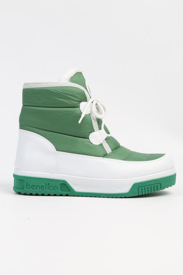 Benetton® | BN-50036 - 3256 Yesil Beyaz - Kadın Bot - Image 1
