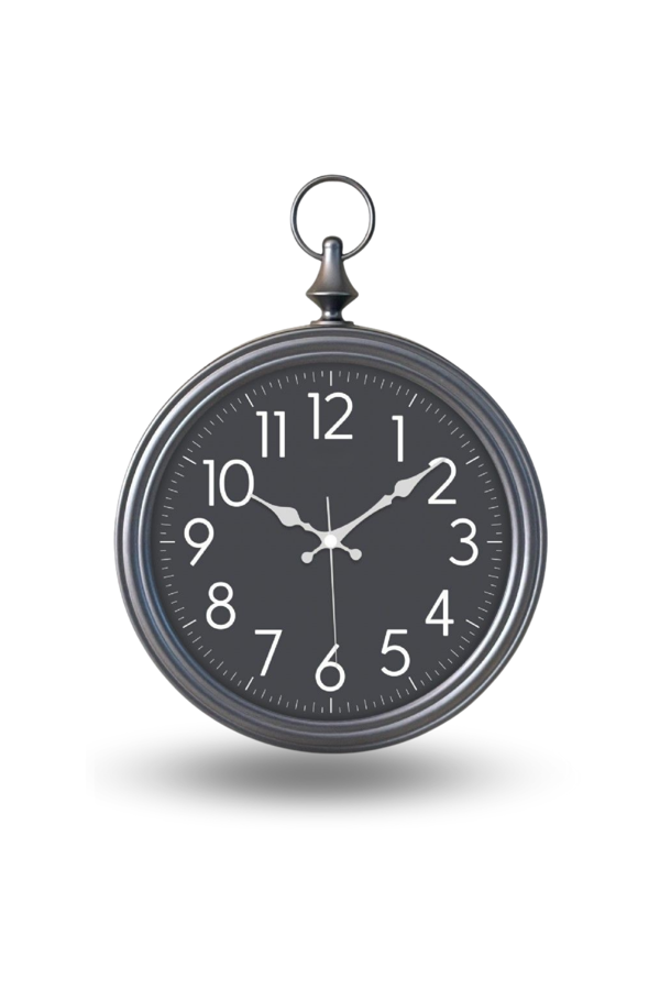 Büro Ev Ofis Hediyesi için Köstekli Dizayn Duvar Saati - Image 1