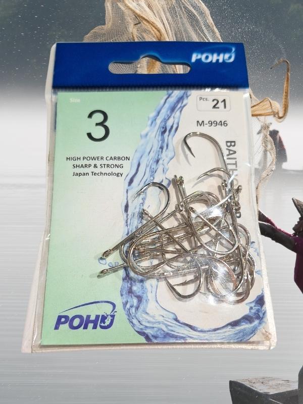Pohu M-9946  3 Numara 21'li Paket Olta Iğnesi - Image 1