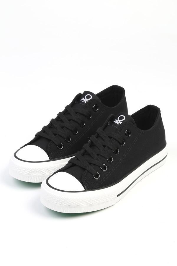 Benetton® | İTHAL Siyah Kadın Spor Ayakkabı - Image 1