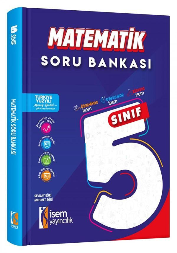 İsem 5. Sınıf Matematik Soru Bankası İsem Yayıncılık - Maarif Modele Uygun - İsem Yayıncılık - Image 1