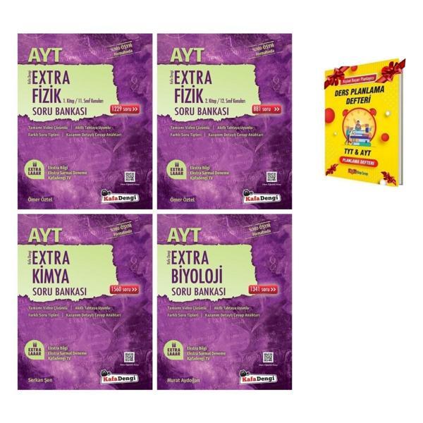 AYT Soru Bankası Extra Fizik Kimya Biyoloji - Kafa Dengi - Image 1