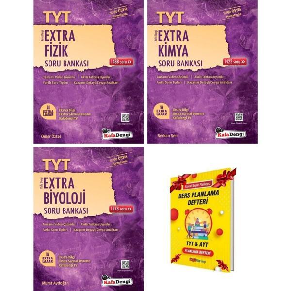 TYT Soru Bankası Extra Fizik Kimya Biyoloji - Kafa Dengi - Image 1