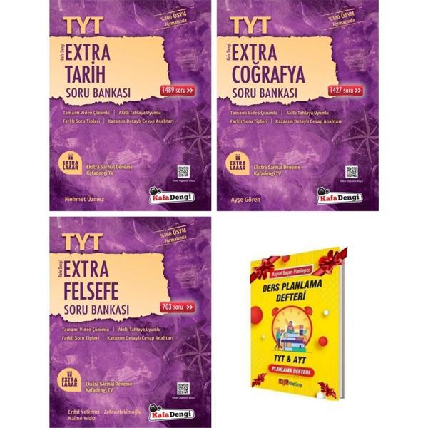 TYT Soru Bankası Extra Tarih Coğrafya Felsefe - Kafa Dengi - Image 1