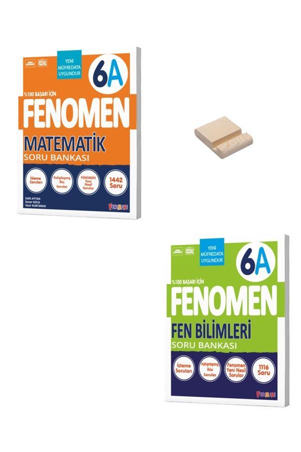 6. Sınıf A Serisi Matematik ve Fen Bilimleri Soru Bankaları - Fenomen Yayıncılık - Image 1