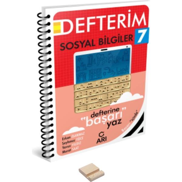 7. Sınıf Sosyal Bilgiler Defterim ve Telefon Standı - Arı Yayıncılık - Image 1