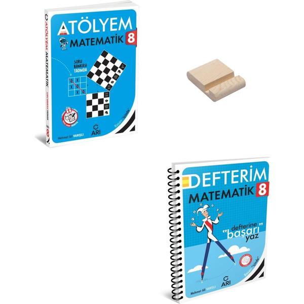 Lgs 8. Sınıf Matematik Atölyem ve Defterim + Telefon Standı - Arı Yayıncılık - Image 1
